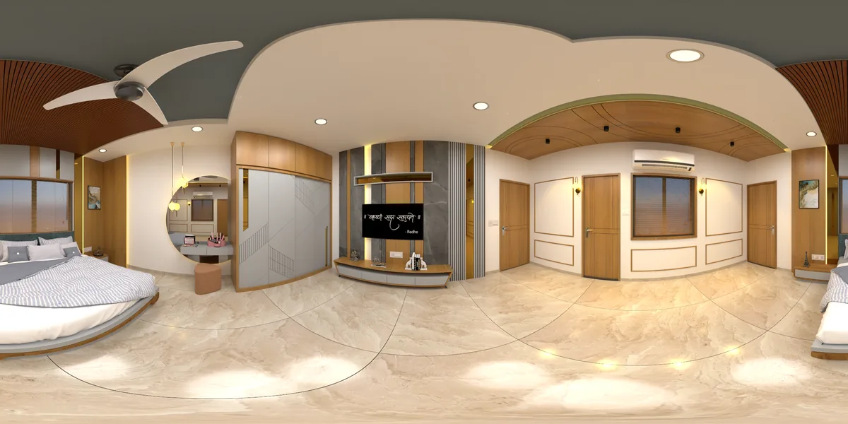 Bedroom 01 panorama preview
